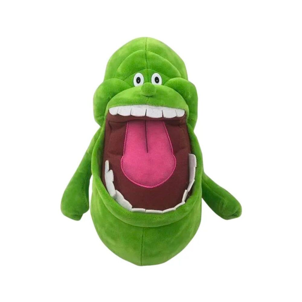 Ghostbusters Slimer Plush Toy – Soft Stuffed Green Ghost Figure – 8 inches